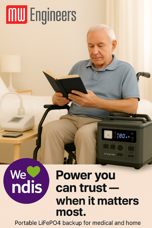 NDIS backup battery